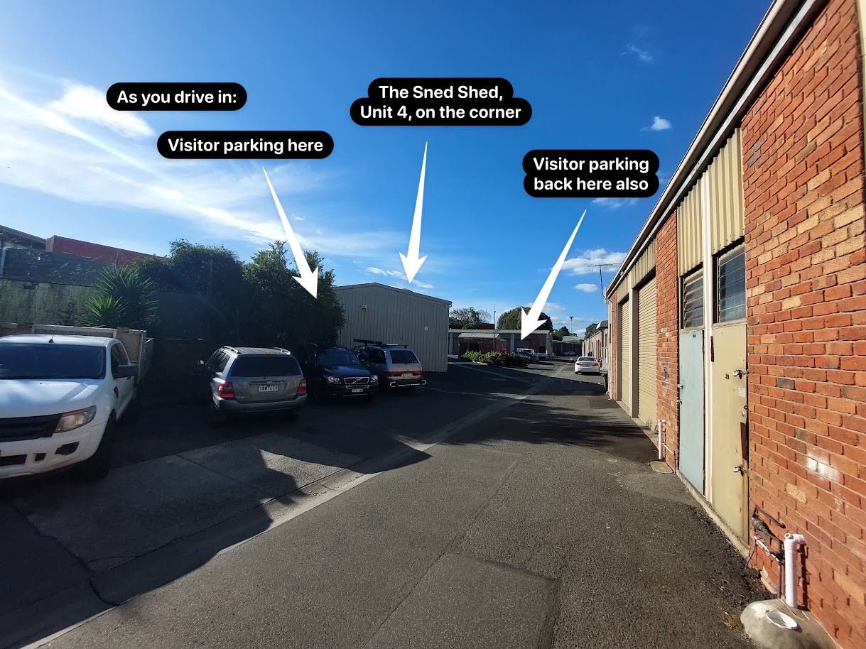 SNED SHED PARKING 1.1