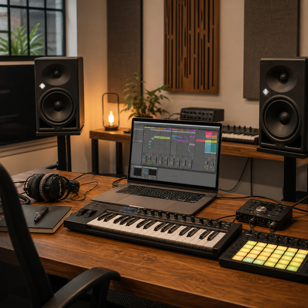 Ableton Live Intermediate Course music production studio setup