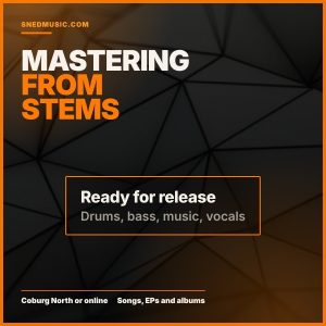Mastering from stems